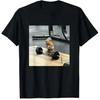 Hamsters Deadlift Training Weightlifting Funny T-Shirt Fitness Exercise Graphic Print Y2k Women Streetwear Tops Summer Clothing