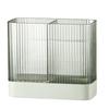 Chopsticks Rack Plastic 2 Compartments Multifunctional Wall Mount Drying Utensils Holder for Spoons 