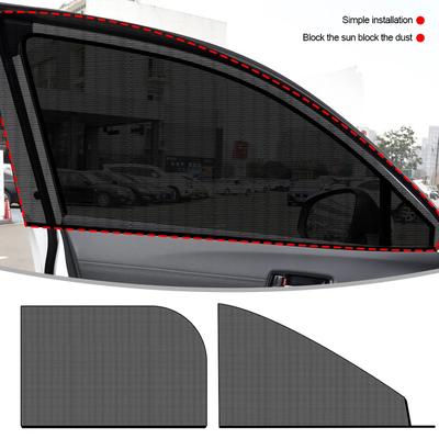 2 Stück Auto Fensterschutz Türabdeckungen SUV Universal Seite Auto Sonne Fensterblenden für Baby Mesh Ärmel Auto Moskitonetz Universal