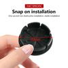 4pcs 3D 50mm logo car emblem Wheel Center Hub Cap auto Rim refit dust-proof badge covers emblem accessories For FIAT Abarth