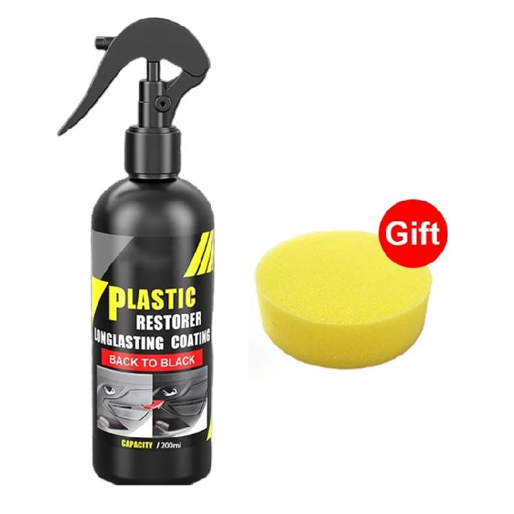 Auto Trim Restoration Liquid Ceramic Coating with 24 Hour Curing Car Plastic Revitalizer Auto Leather Restore Polish