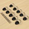 Langlebig-10er-PACK Metall-Zurrösen D-Ring-Schnalle Für Jimny JB64 JB74W Kofferraum Ladefläche