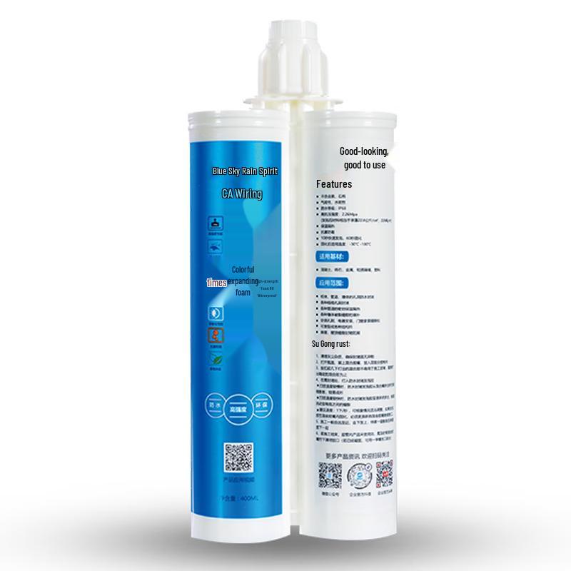 Bluewing SaiFuni High-Strength Dual-Component Waterproof Polyurethane Foam Sealant DuoCai-19s Foam, 1 Tube