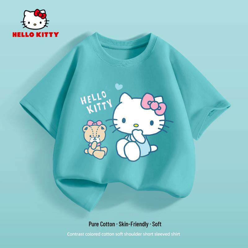 

Hello Kitty Girls Pure Cotton Short-Sleeve T-Shirt 130