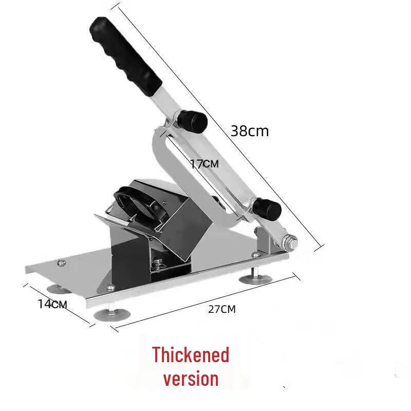 Qiwei Heavy-Duty Manual Frozen Meat Slicer