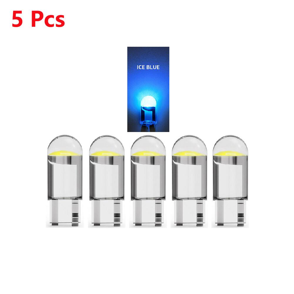 5/10Pcs T10 W5W Φωτιστικό LED αυτοκινήτου COB Led Bulbs Φωτιστικό αυτοκινήτου Σφήνα Φωτιστικό Πλαϊνό Φωτιστικό Ακρυλικό Θόλο Φώτα ανάγνωσης Λάμπα οργάνων Αυτόματη λάμπα πινακίδας κυκλοφορίας DC12V