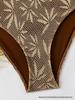 Summer 2026 Bohemian Halter Backless One-Piece Swimsuit