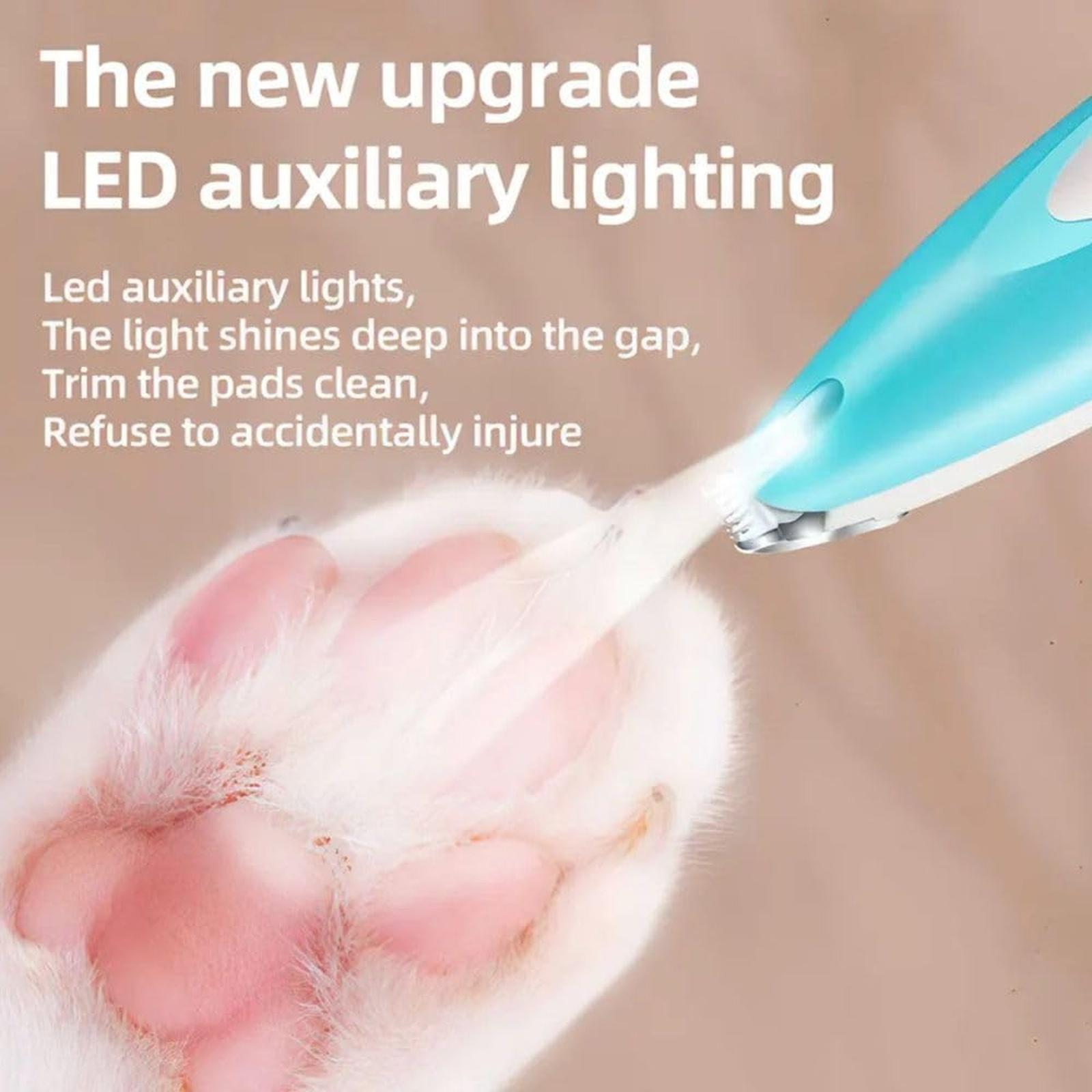 

Pawsome Groomers, Pet Hair , Electric Dog Grooming Kit, USB Rechargeable, for Dogs and Cats one size синий