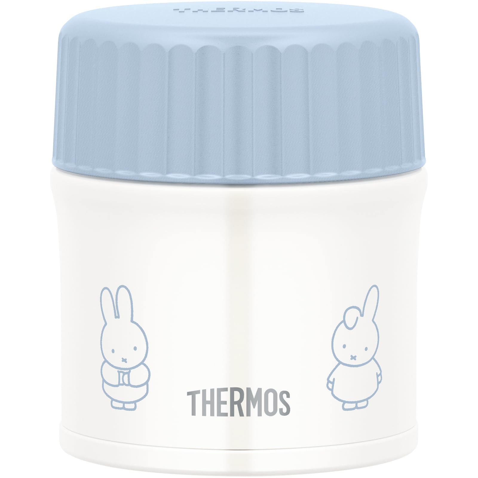 

Thermos Vacuum Insulated Soup Miffy Ash Keeps Hot or ASB Jar, 300ml, Blue, Cold, JBU-303B
