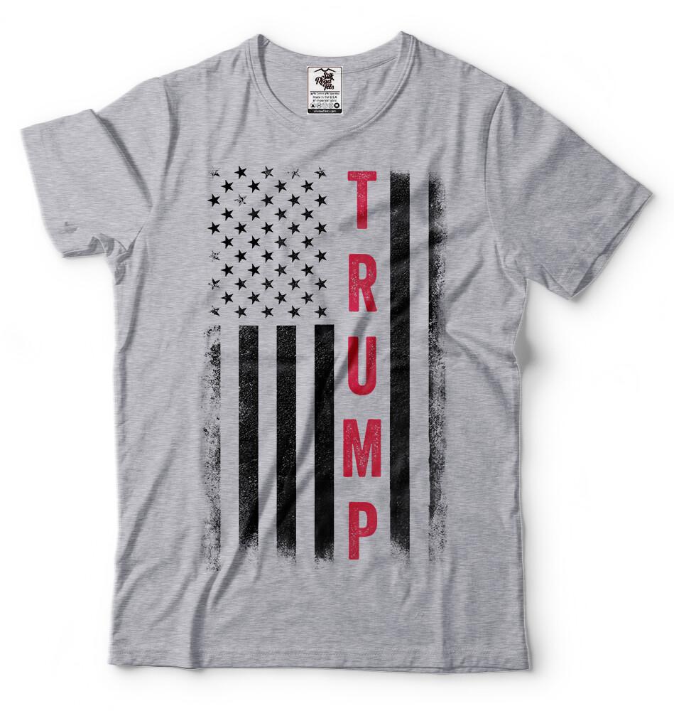 Donald Trump President Tshirt 2024 Elections USA Flag MAGA Trump For President