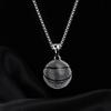 Basketball Pendant Men's Necklace New Sports Style Stainless Steel Chain Fashion Hip Hop Neck Accessories Party Jewelry Gifts