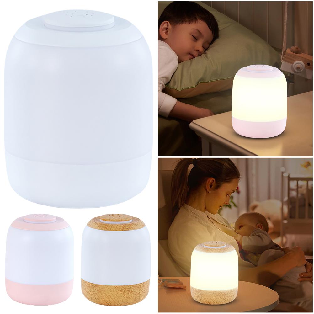 Table Lamp Touch Sensor USB Rechargeable Portable Desk Light Portable LED Touch Night Lamp for Bedroom Baby Nursery Living Room