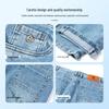 MONTAGUT Men's Retro Washed Straight-Leg Jeans