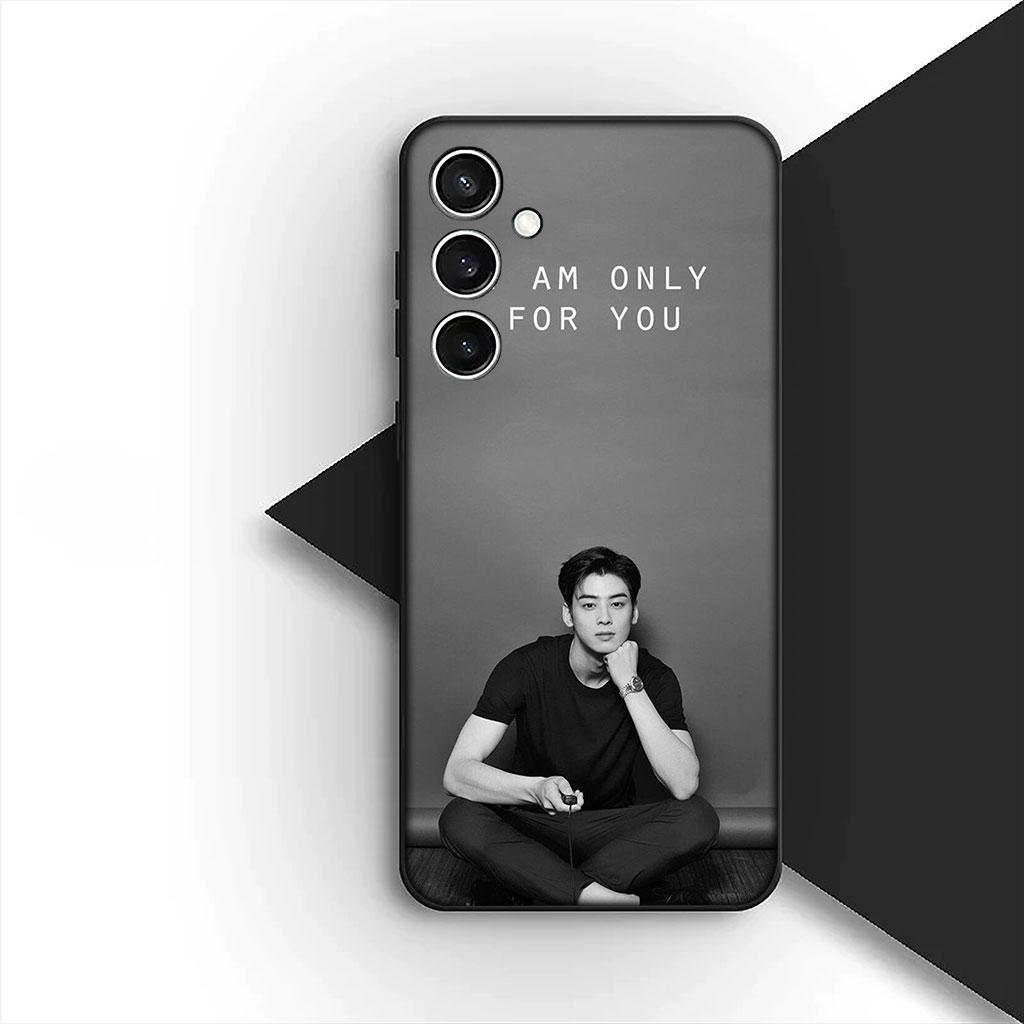 Cha EunWoo Lee Dong Min Eun Woo Silicone Phone Cover for Xiaomi Poco C75 C65 C71 C85 X7 X6 M7 F7 F8 Ultra F6 Pro Soft Case