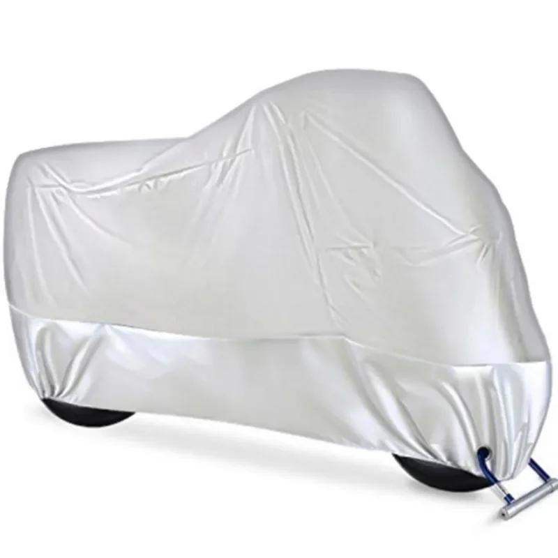 

For Aprilia RS 660 motorcycle cover Full car Sun protection dust no ear thickened Oxford cloth rain cover Motorcycle срібний