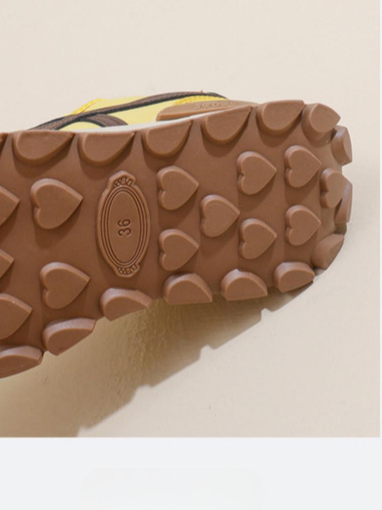 Girls' Matte Leather Sports and Leisure Shoes