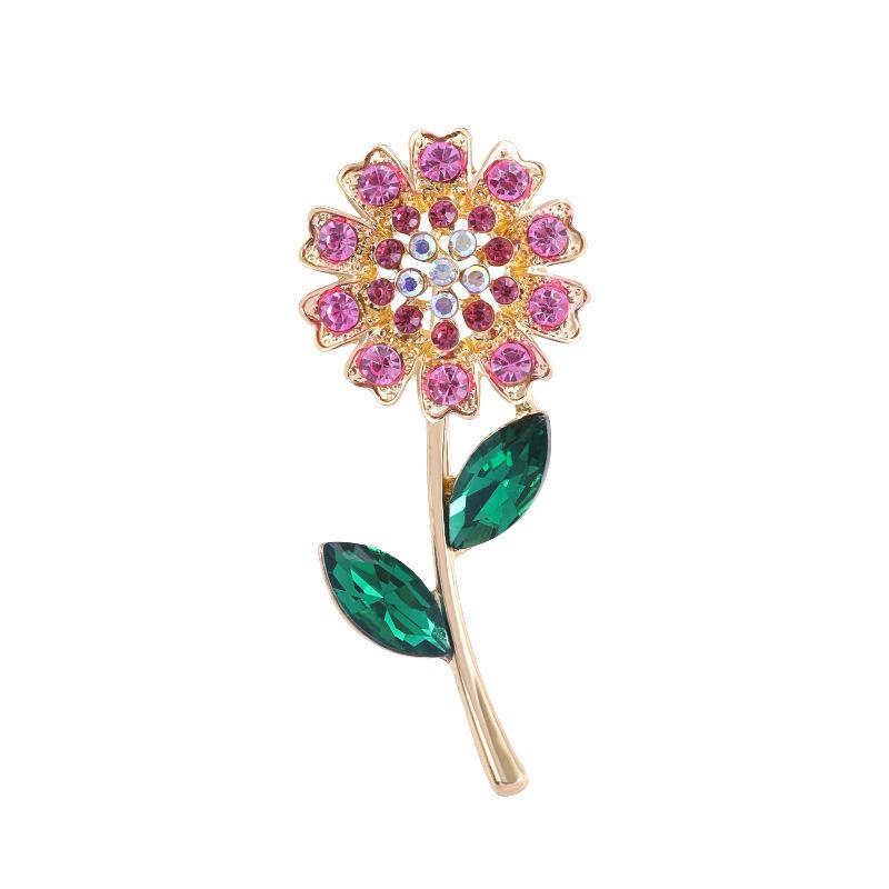 

Men Exquisite Sunflower Brooch
