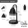 Nordic Aromatherapy Wax Melter Lamp - Flameless Candle Diffuser with Timer for Home and Bedroom Atmosphere