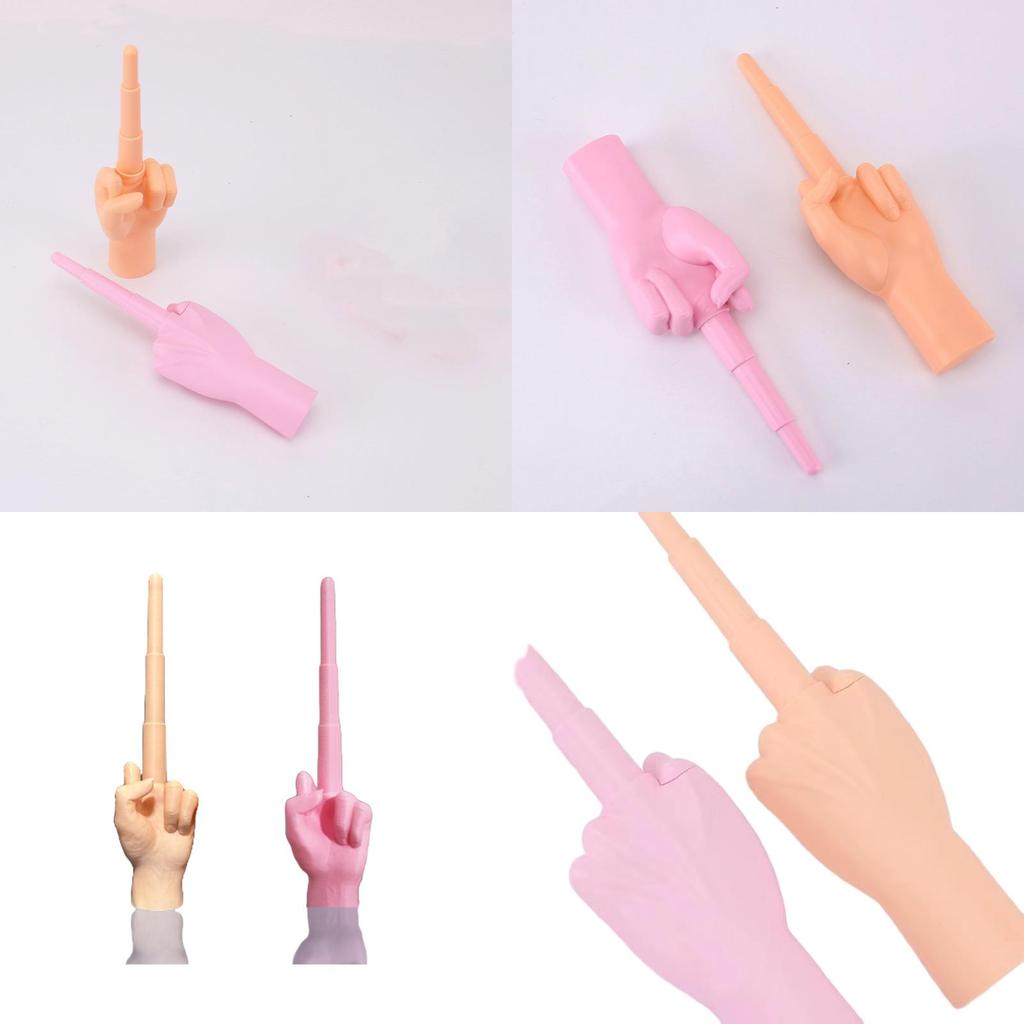 Einzigartige Studentenpaar-freundliche Geste Stretch Mittelfinger Dekompressionsspielzeug Überraschung Blindbox Stand Lustiges und kreatives Spielzeug