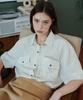 Eoboneoseu Striped Pocket Shirt [Ivory]