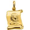 [L5318] - Gold Plated 'Lion' Pendant