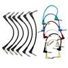 Professional Guitar Patches Pedal Low Noise Quality Guitar Patches Cable Right Angle 6.35mm Guitar Effect Pedal Cables