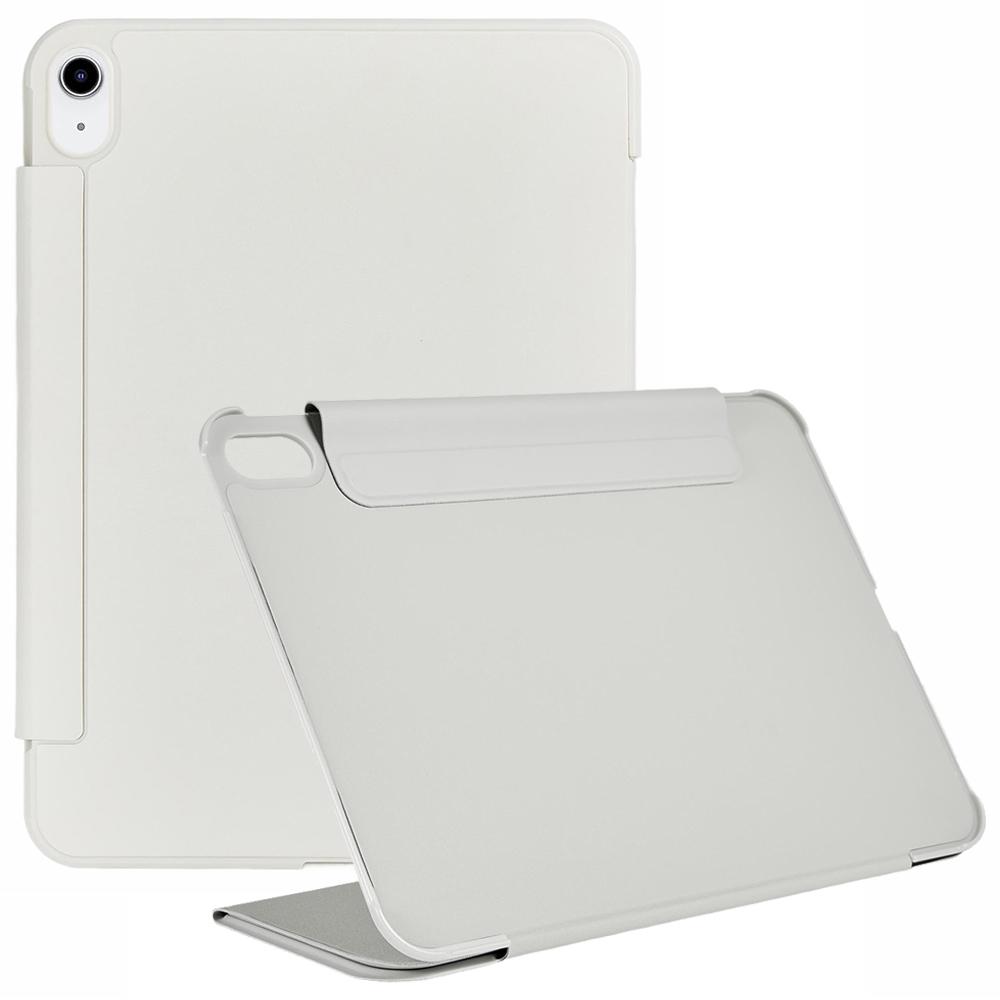 For iPad (2025)/iPad 10.9 (2022) Case Y-Shape Stand PU Leather Flip Tablet Cover with Auto Wake/Sleep
