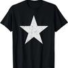 Big White Star Graphic - Retro Vintage Style Star T-Shirt