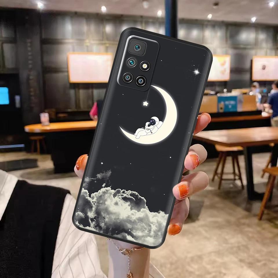 For Redmi 10 Case redmi10 Flowers Soft Phone Shell For Xiaomi Redmi 10 4G Cover For Redmi 10 Prime Cute Butterfly Cartoon Cases