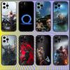 COOL G-God of War Phone Case For iPhone 16,15,14,13,12,11,Pro,X,XS,Max,XR,Plus,Mini Soft Black Cover