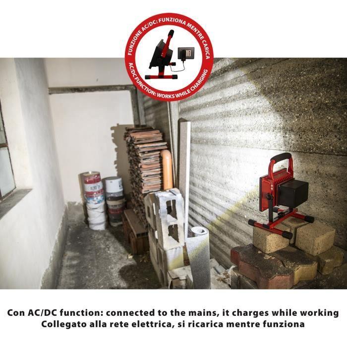 CYCLOP: worklight LED COB 20W, rechargeable