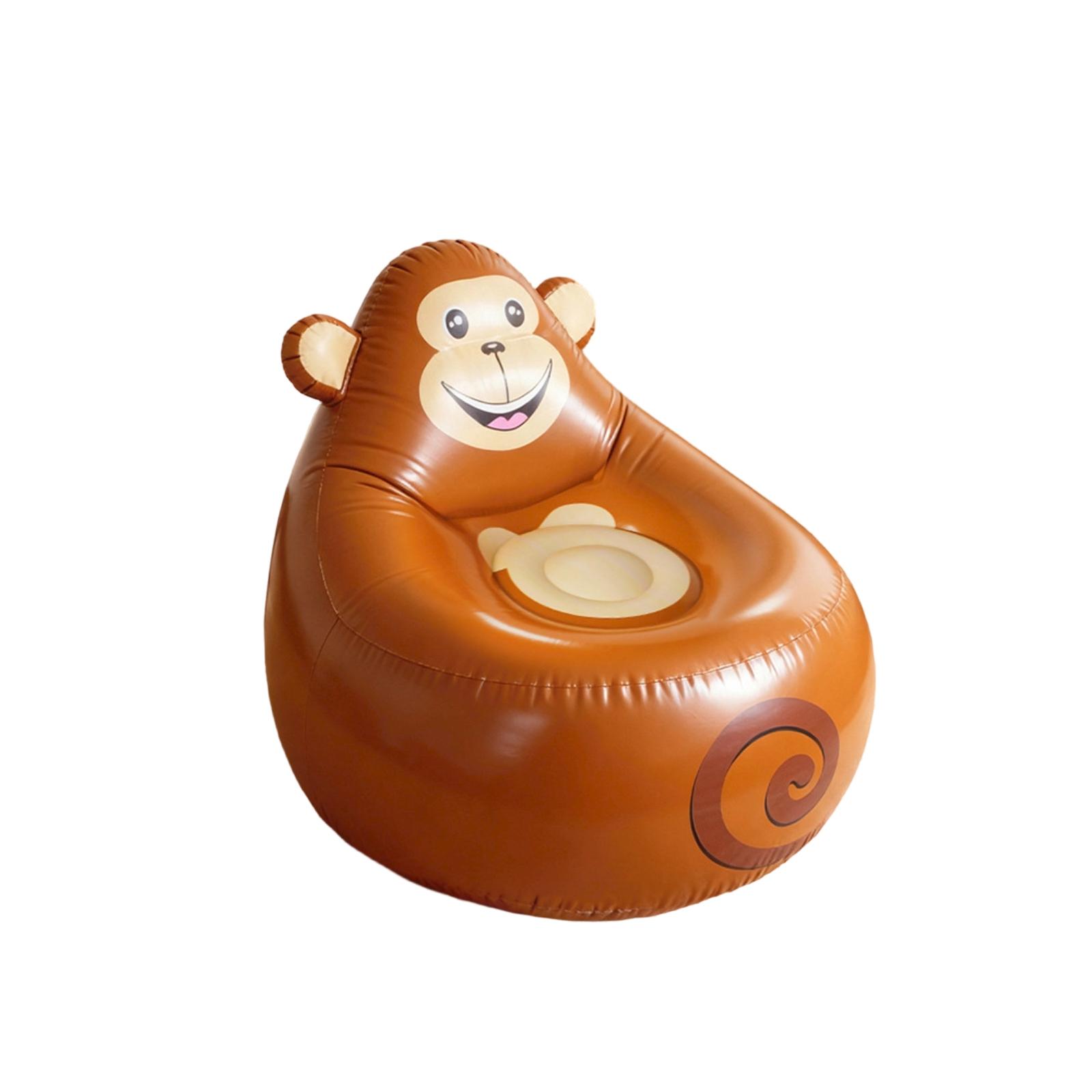 

Надувний Ледачий Диван, Портативне Надувне Крісло, Надувний Дитячий Стілець, Надувний Односпальний Диван для Кемпінгу та Сплаву One Size