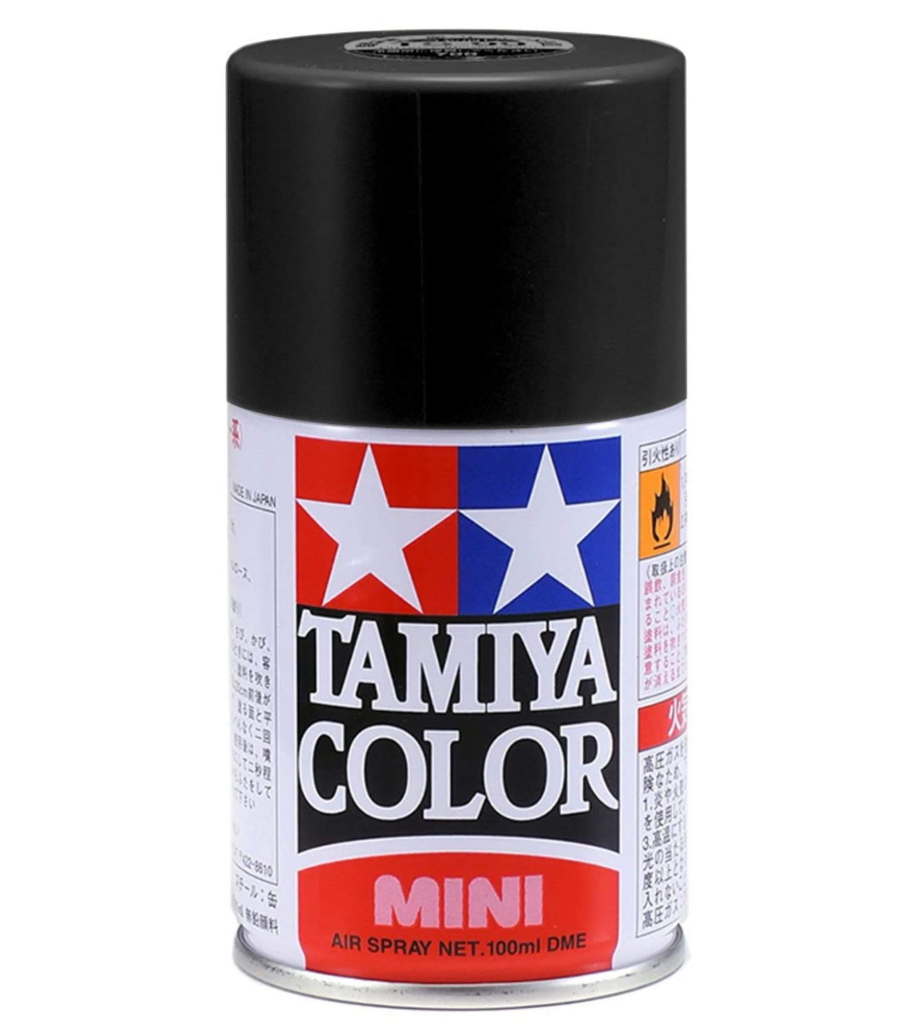 

TAMIYA Spray Black Model Paint 85029 TS-29 Semi-gloss