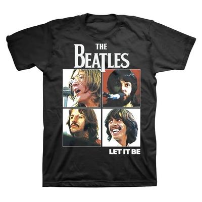 Let It Be T-Shirt Beatles T-shirt Black Unisex Gift Family High-end Luxury Is for Both Men and Women Top Y2k 2026 Summer