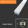 DIY Recessed LED Neon Tube Silicone Gel Covering Flexible Embedded Soft Diffuser Linear White 1M-15M for COB 5050 2835 LED Strip 4