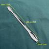 Stainless Steel Double-Headed and Single-Headed Medicine Sampling Spoon Set (22CM) - 3 Pack