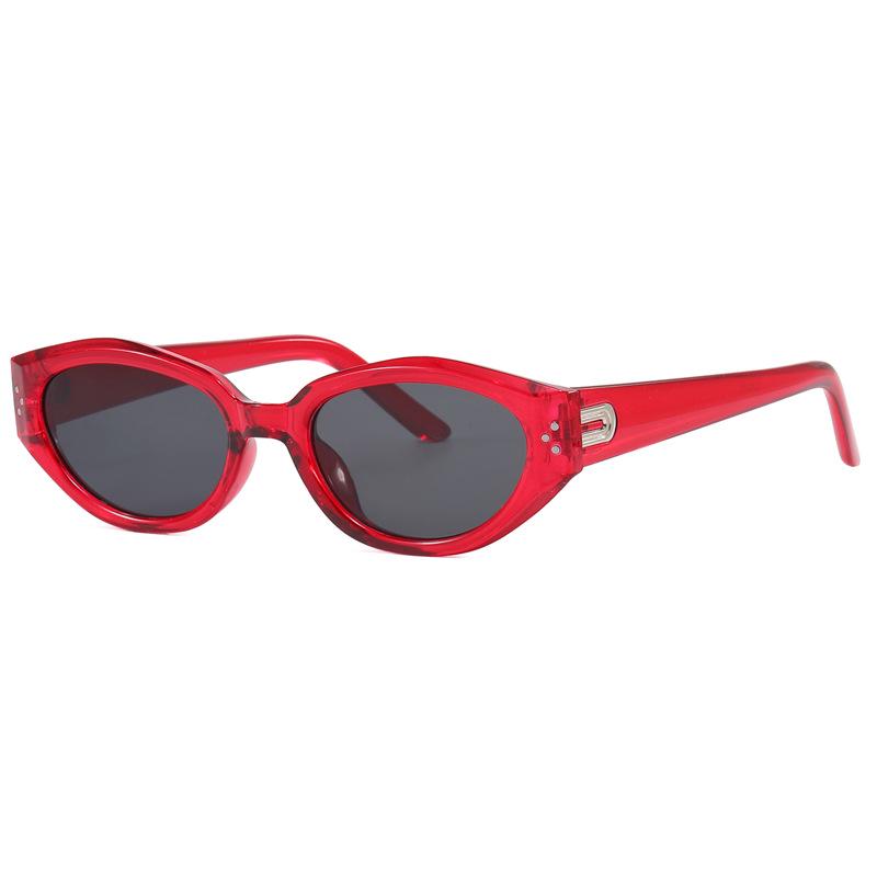 Women's Cat Eye Retro Fashion Sunglasses - Small Face Sun Protection, Hot Girl Style, Internet Celebrity Trend