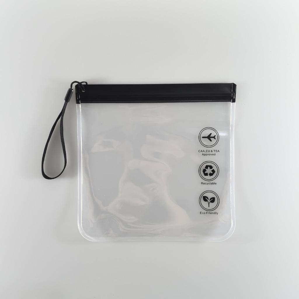 Transparent EVA Waterproof Self-Sealing Food Lanyard Bag - Fresh-Keeping Sandwich Bag