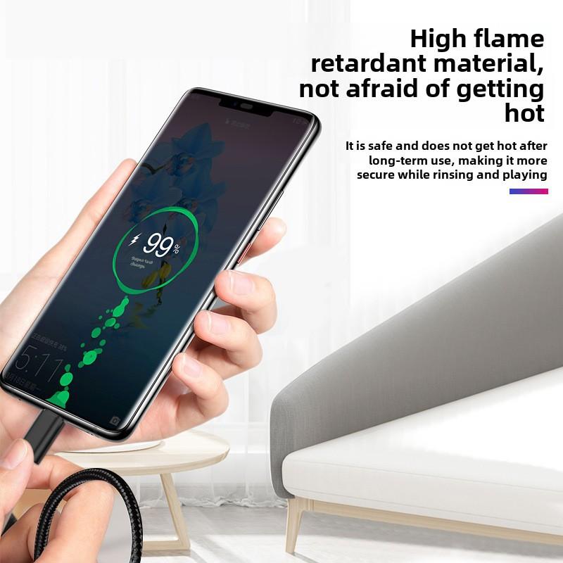 Type-C Fast Charging Cable for Android, Apple, Samsung, Huawei, Xiaomi Mobile Phones