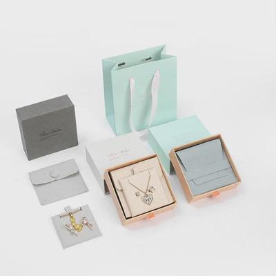 Tragbare Schmuckschubladenbox für Halsketten, Ohrringe und Ringe - Ideal für Valentinstag und hochwertige Schmuckgeschenke