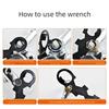 Faucet Aerators Removal Tool Various Stems Shower Lightweight Carbon Steel Build