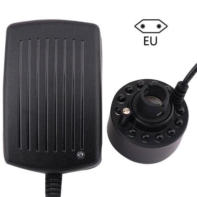 Fog Maker Fogger Pond Fountains Fog Machine Sprayer Humidifier 12 LED Home Aquariums