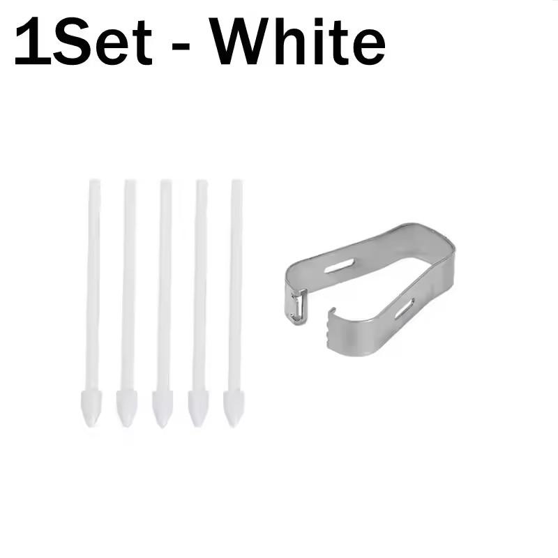 Touch Stylus S Pen Tips Replacement Nibs with Clip for Samsung Galaxy S24 S24Ultra Tab S9 S9U S9Fe S Pencil Metal Spare Nib