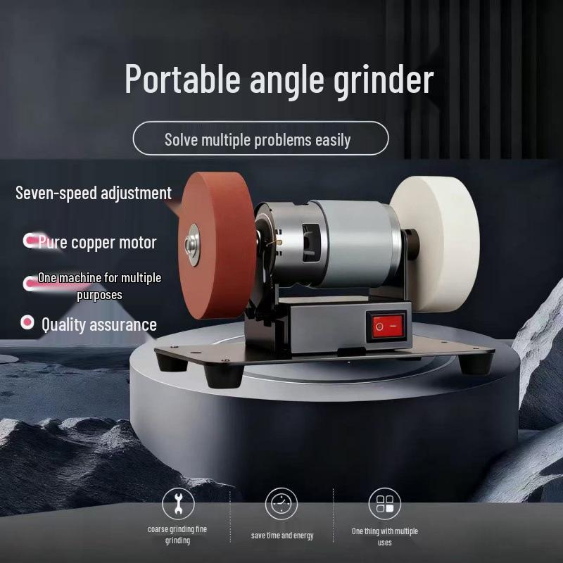Multi-Functional Electric Grinding & Polishing Machine: Desktop Sharpener & Rust Remover.
