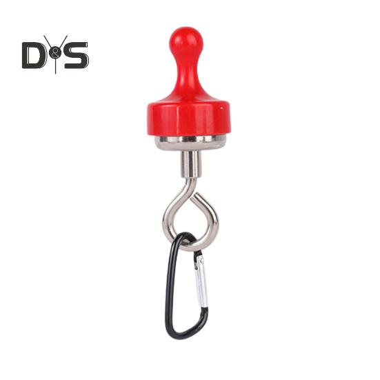 Camping Magnetic Hook Heavy Duty Stainless Steel Detachable Outdoor Tent Canopy Camping Gear Lantern Light Metal Hanger Buckle