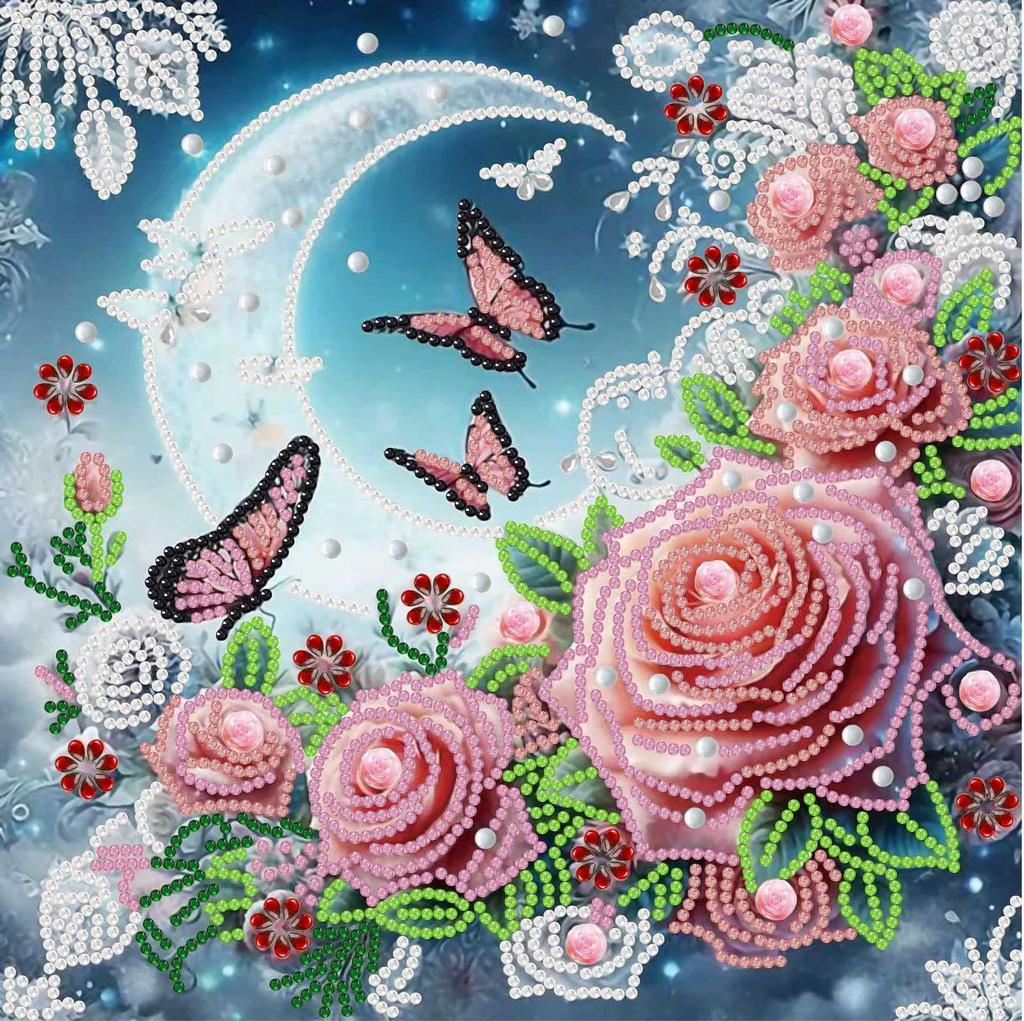 Diamond Painting, Special-Shaped Diamond Painting, Handmade Sticker Material Package 30 * 30 Diamond Sticker Diy Decorative Painting Cross-Border