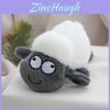 Disney Little Lamb Plush Toy Keychain With Pp Cotton Filling For Kids Gift