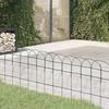 VidaXL Lawn Edge Powder-Coated Iron 10x0.4 M
