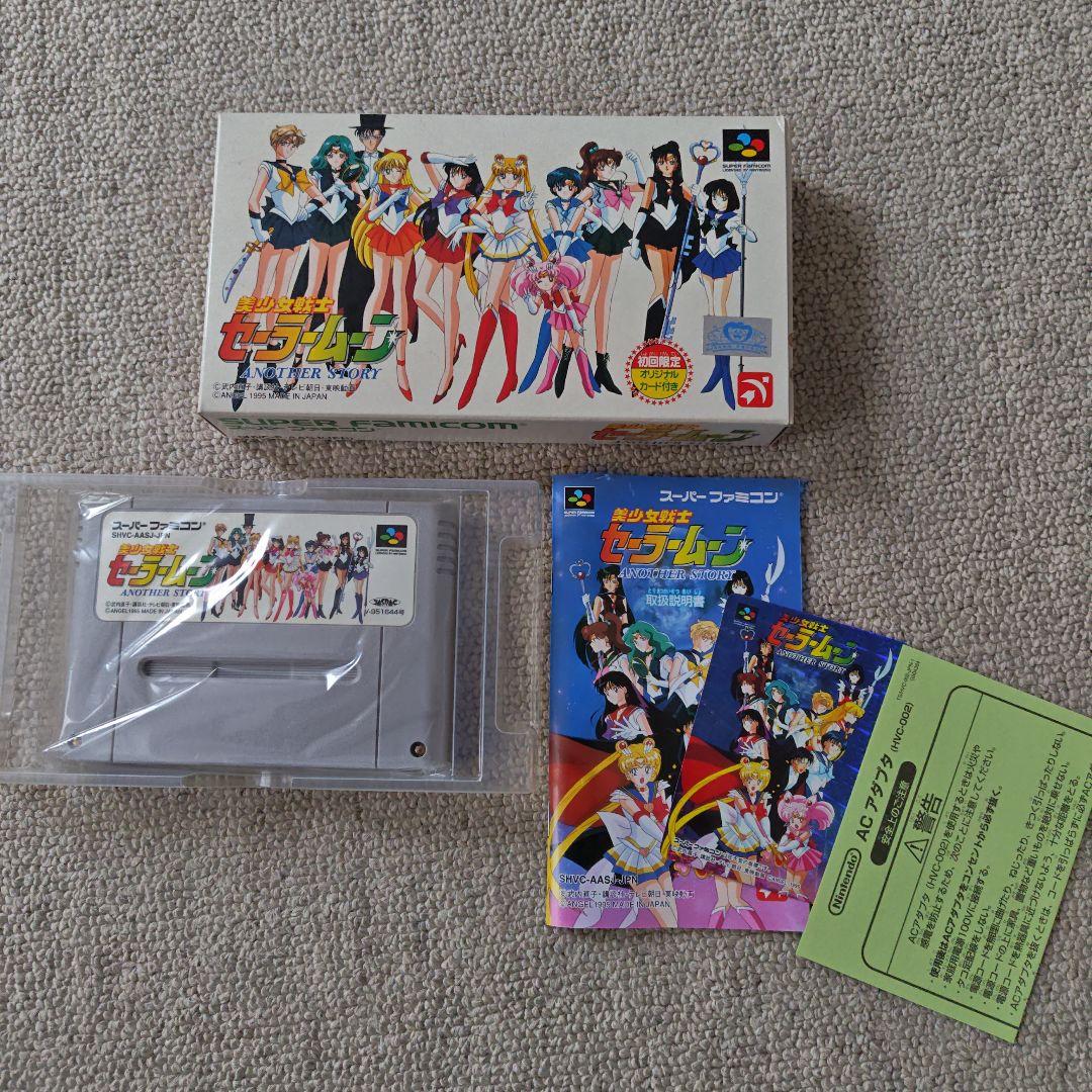 

[Б/У] SFC Sailor Moon Another Story Издание первого тиража (ограниченное) с оригинальной картой