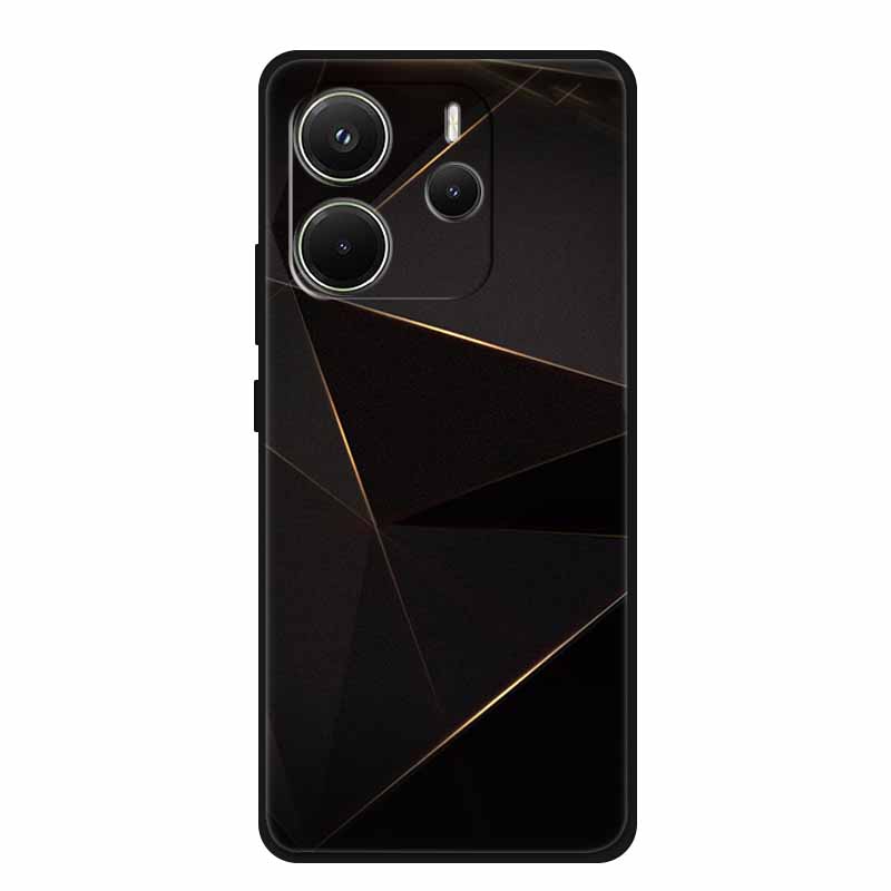 Für Xiaomi Redmi Note 14 4G Global Hülle Luxus TPU Weiches Silikon Cover Handyhüllen für 24117RN76G Schutz Neu Bumper Funda